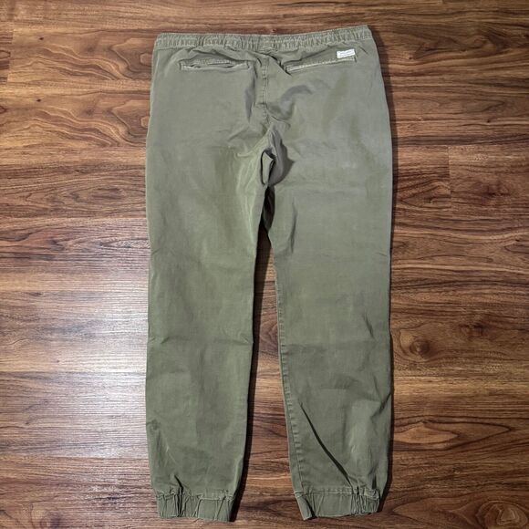 Jack & Jones JJIVEGA JJLANE Chino Jogger Anti Fit 34x32 Green MEASURES 34x27 - Picture 12 of 12